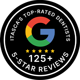 125+ google review seal