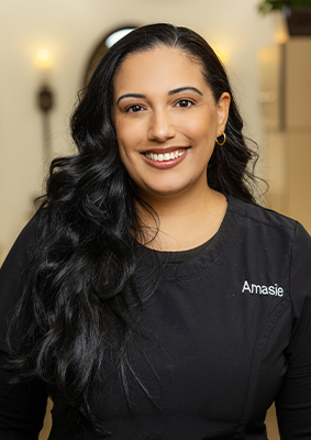 Dental team member Amasie