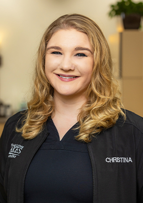 Dental team member Christina